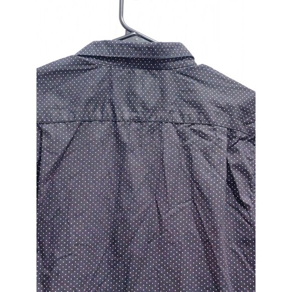 Denim & Flower Mens Black Polka Dot Long Sleeve Button-Down Shirt Size L - Picture 13 of 13